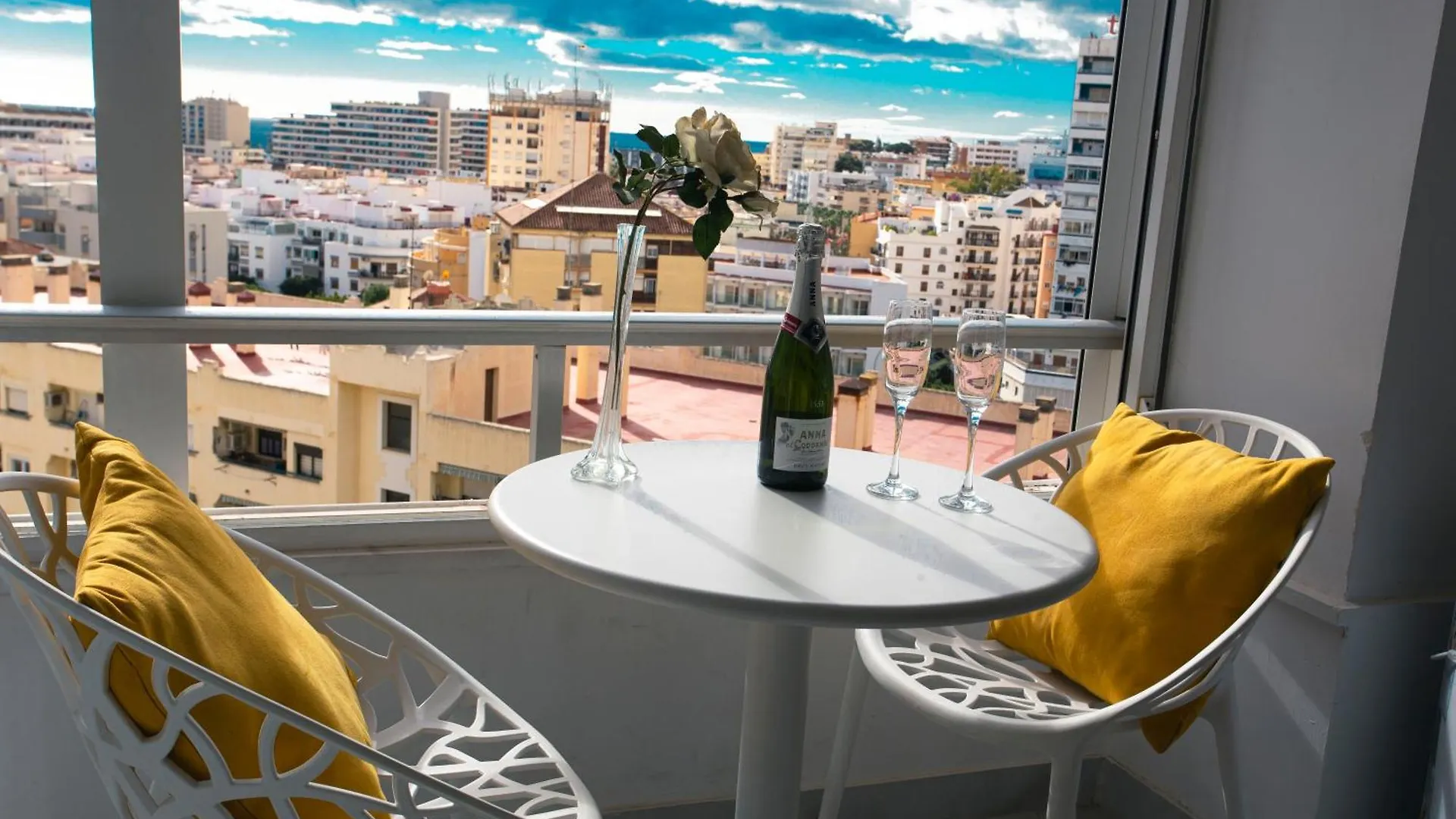 Lägenhet Sunset Sunny Verdiales Terrace & Sea Views Torremolinos